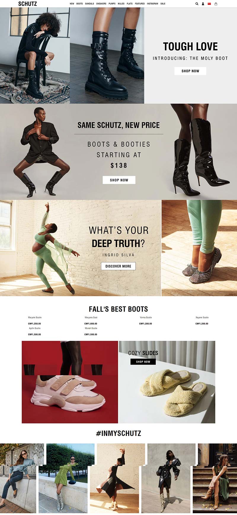 Schutz Shoes 美国精品鞋履海淘网站
