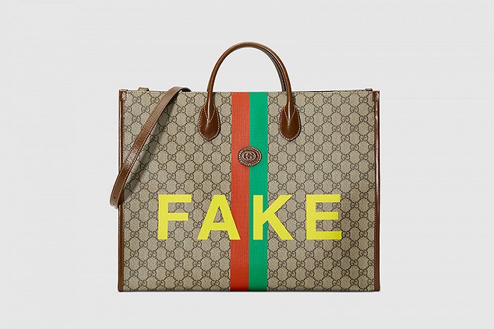 Gucci推出"Fake/Not"系列新品！