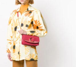 Chloé C 桃粉色斜挎包8折￥6157