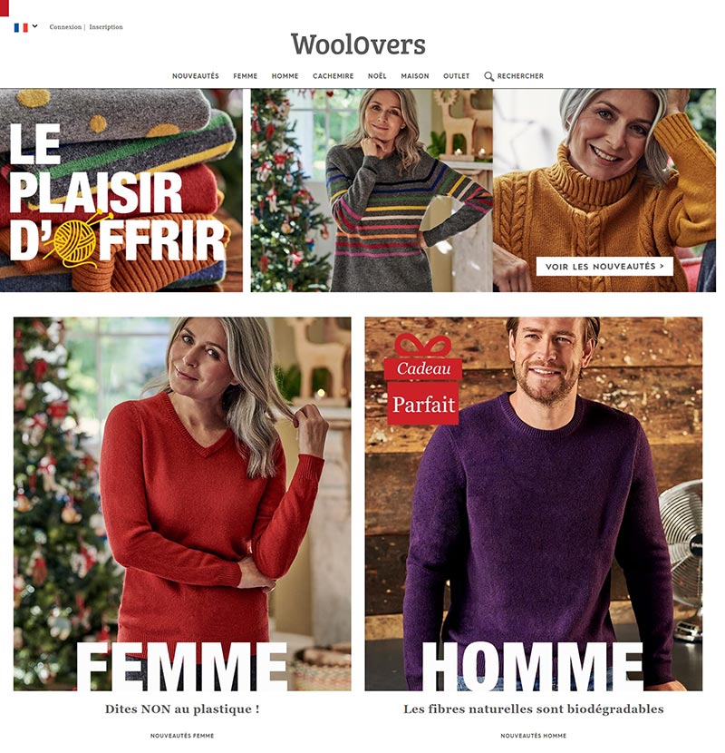 WoolOvers 英国品牌针织服饰购物网站