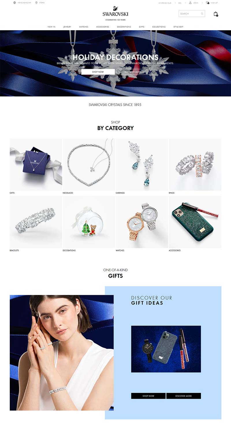 Swarovski IT 施华洛世奇水晶饰品意大利官网