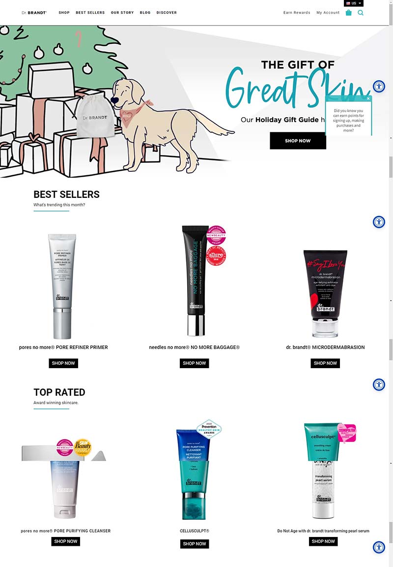 Dr Brandt Skincare 美国知名护肤品牌网站