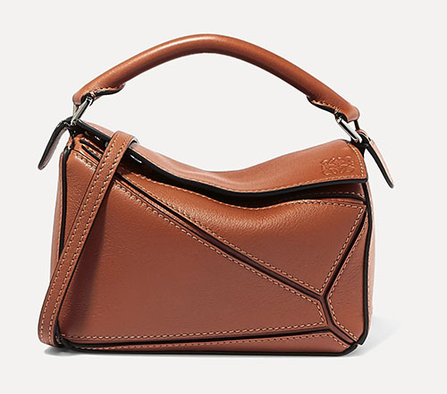 LOEWE 经典mini款焦糖色Puzzle包退税实付£1041.66