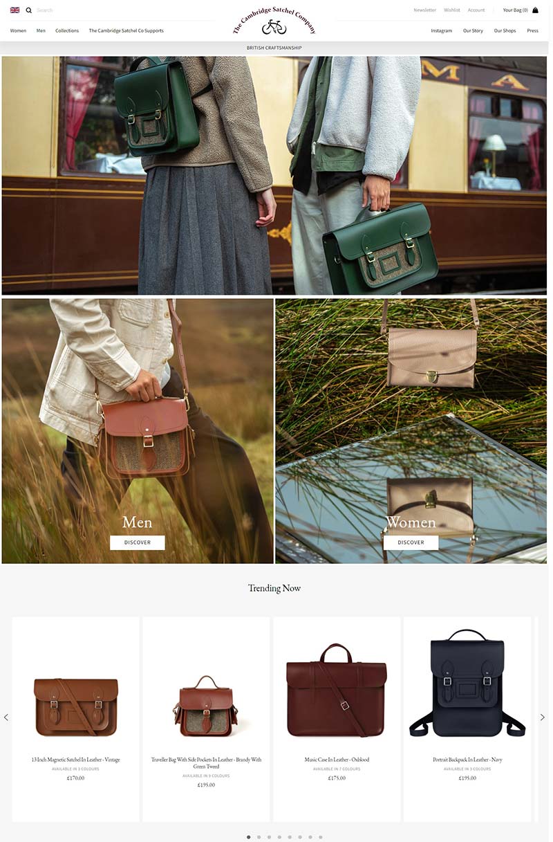 Cambridge Satchel 英国剑桥包品牌购物网站
