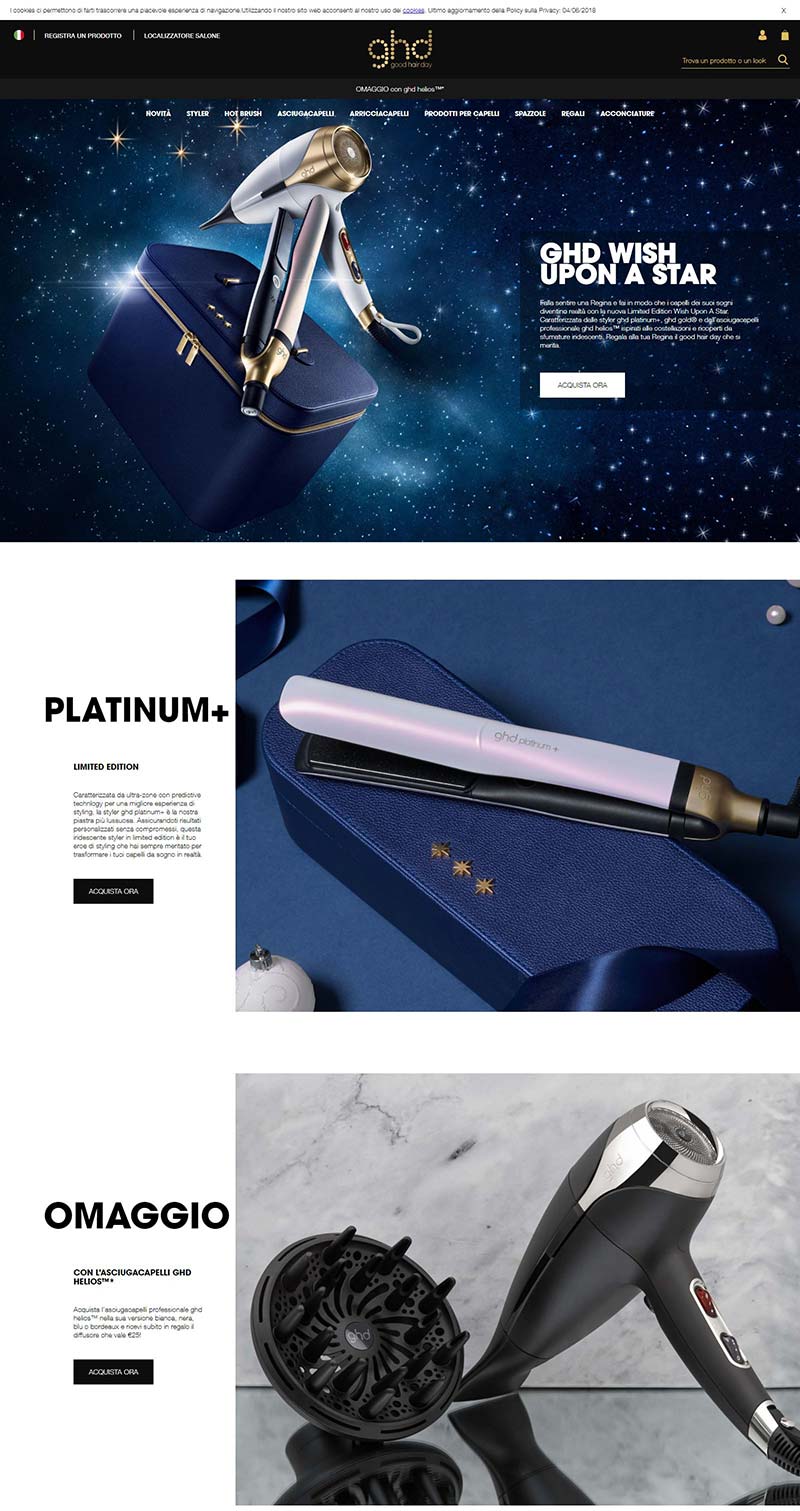 Good hair da-GHD 英国专业美发造型品牌意大利官网