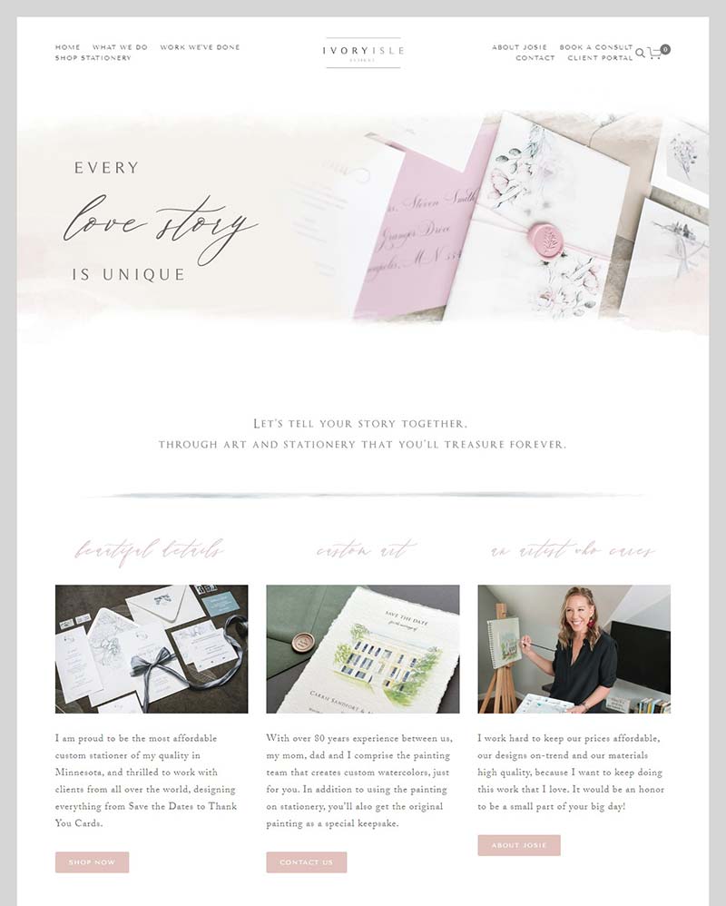 Ivory Isle Designs  美国婚礼及活动策划预定网站
