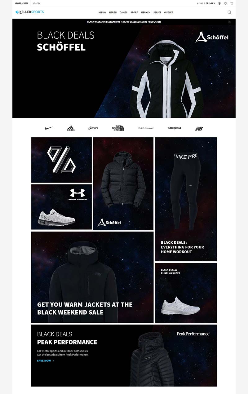 Kellersports NL 荷兰运动服饰品牌购物网站