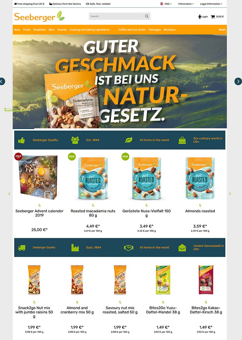 Seeberger 思贝格-德国干果专卖品牌购物网站