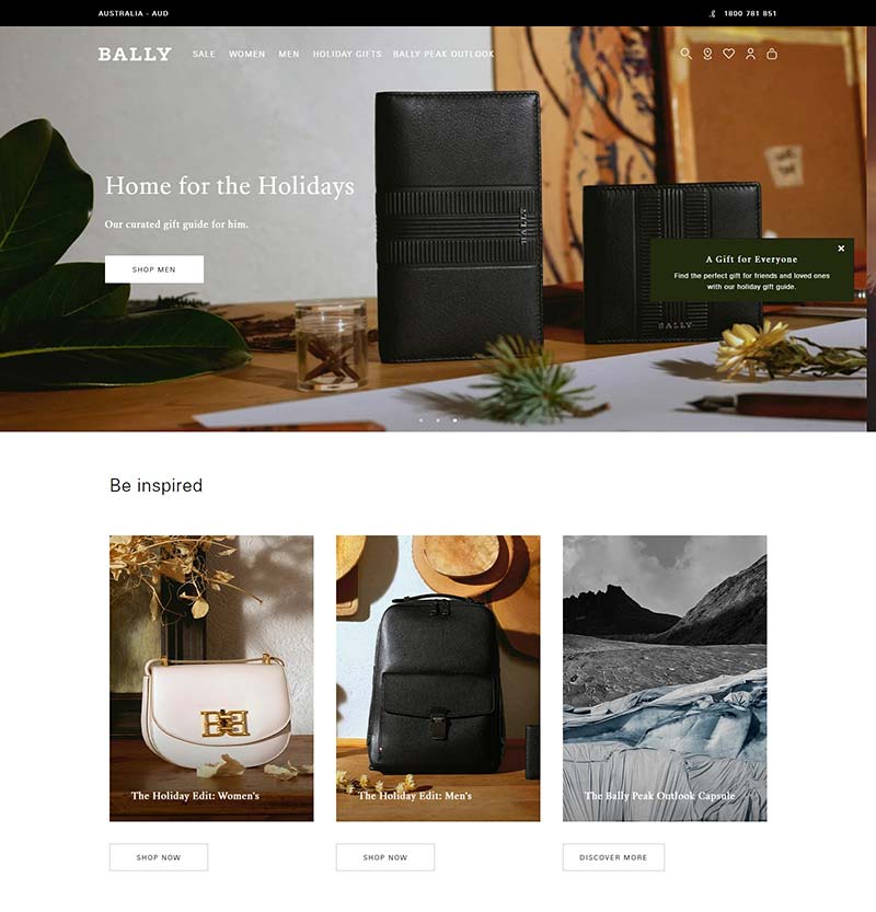 Bally AU 巴利奢侈品鞋包澳洲官网