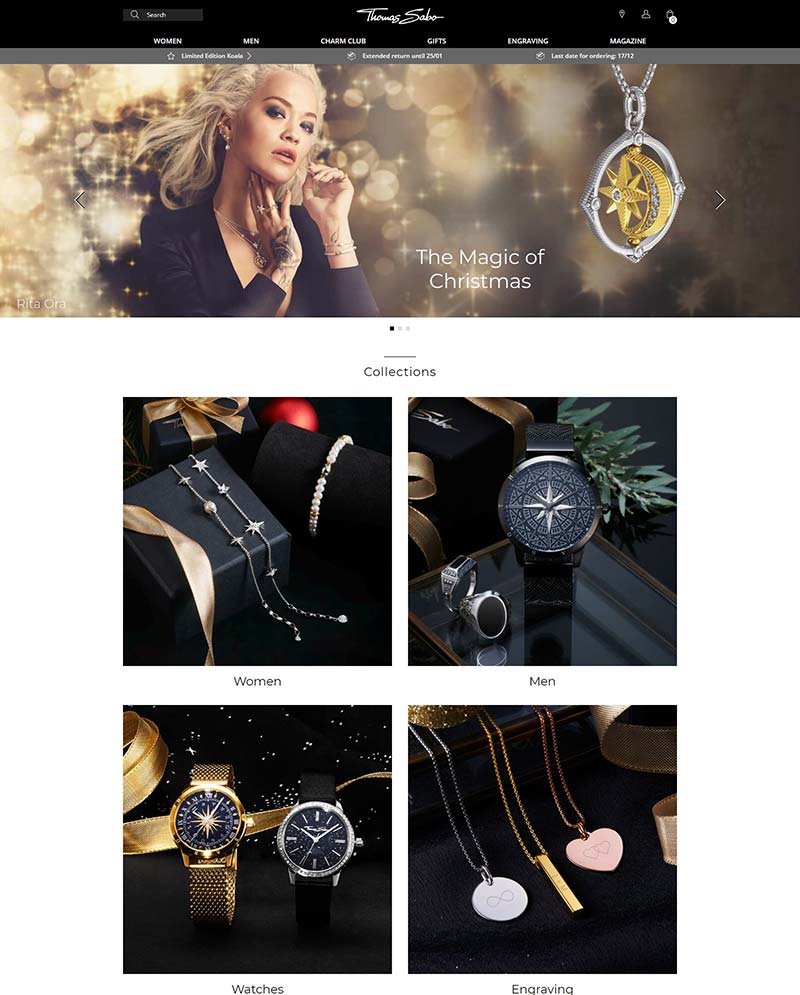 Thomas Sabo UK 德国时尚银饰品牌英国官网