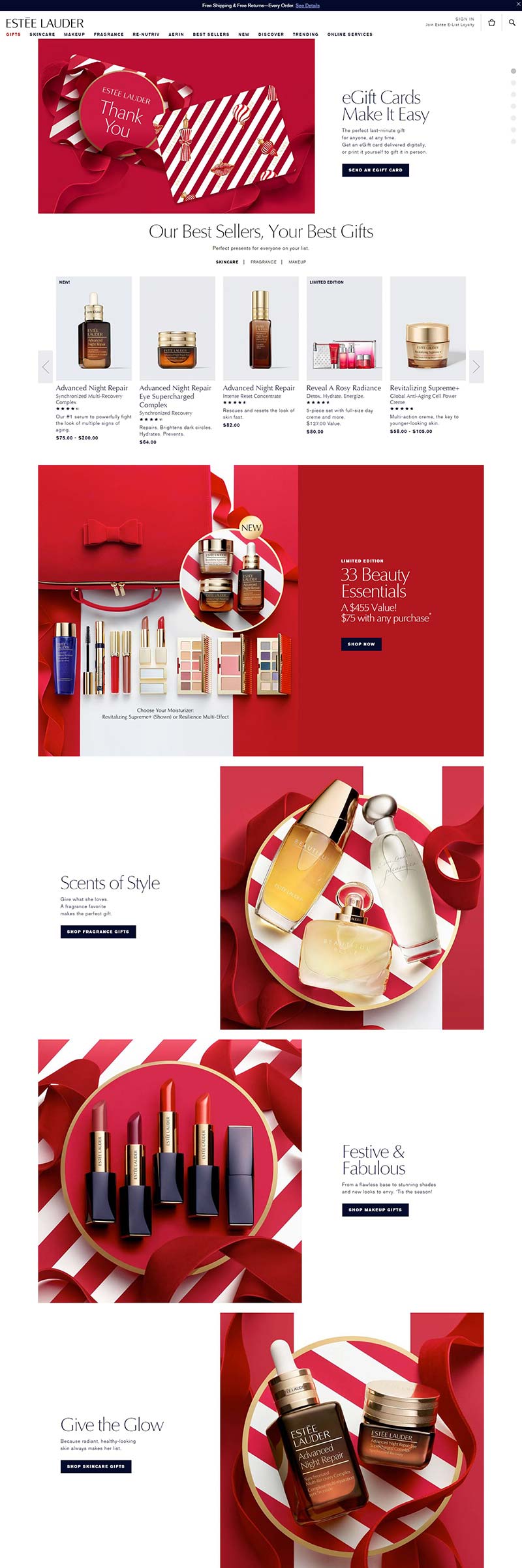 Estee lauder 雅诗兰黛-美国品牌化妆品购物网站