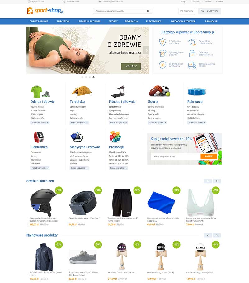 Sport Shop PL 波兰体育用品购物商店