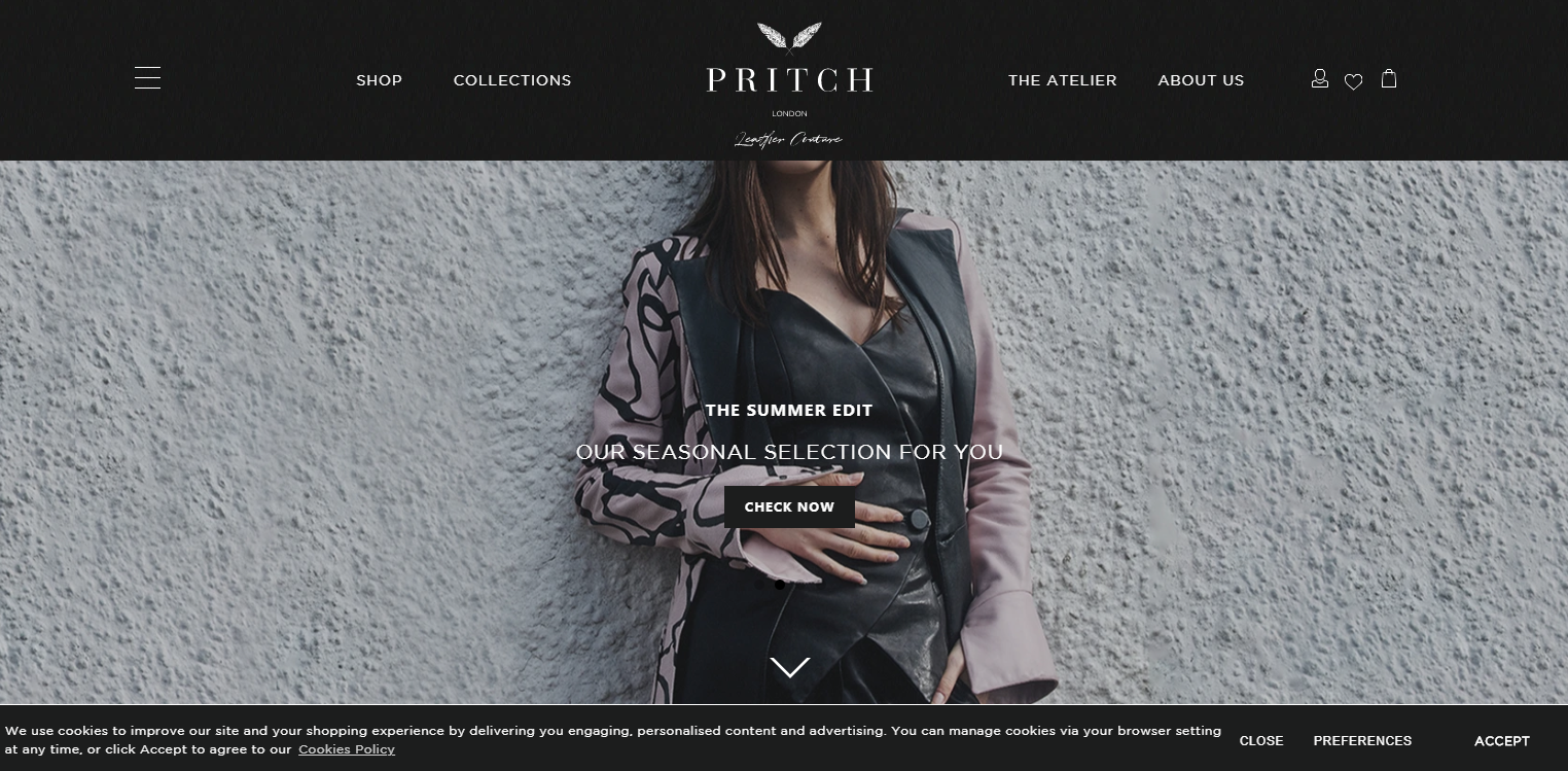 PRITCH 英国官方网站