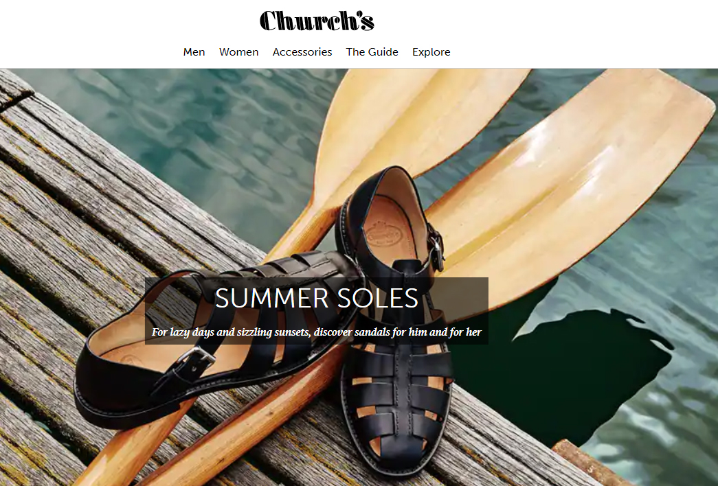  Church's Footwear UK 英国品牌牛津鞋官网