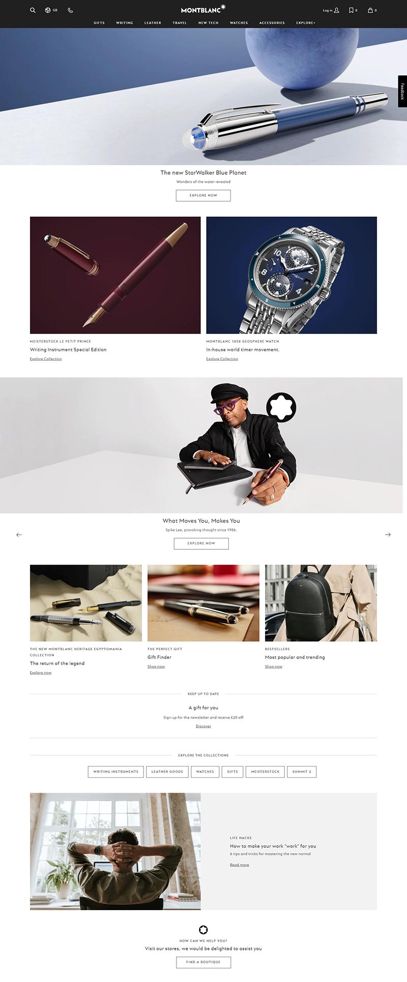 Montblanc UK 万宝龙-英国品牌官网