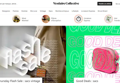 Vestiaire Collective 法国二手奢侈品网站