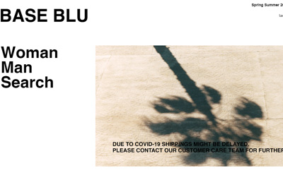 Baseblu 英国奢侈品概念店网站