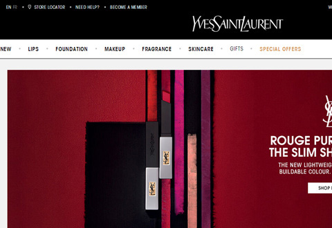 YSL Beauty 圣罗兰美妆品牌加拿大官网