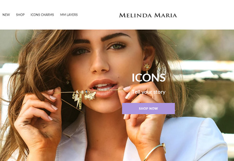 Melinda Maria 美国珠宝首饰品牌网站