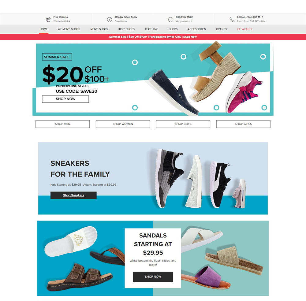 SHOEBACCA 美国网上商城官网
