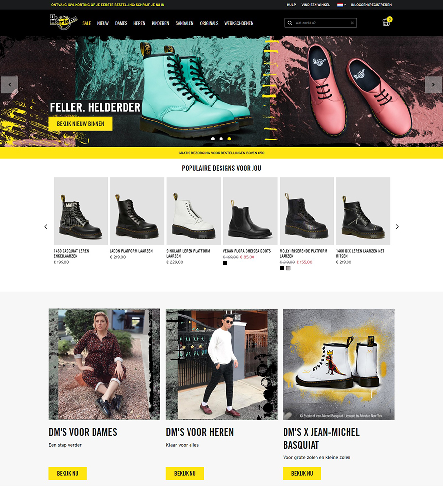 Dr. Martens 马汀博士品牌官网