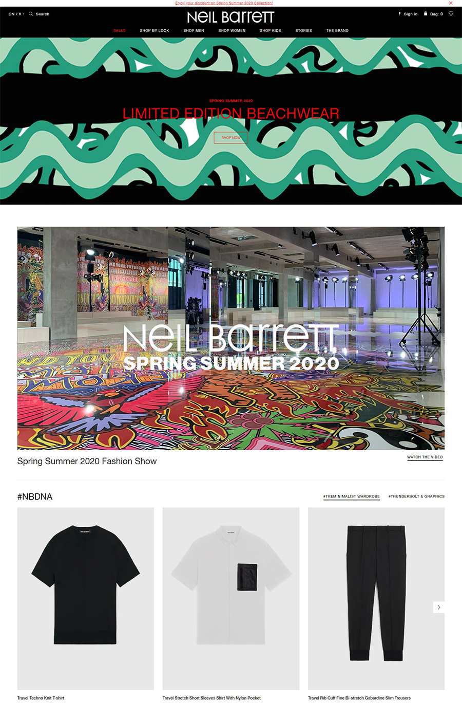 Neil Barrett 时尚服饰品牌官网