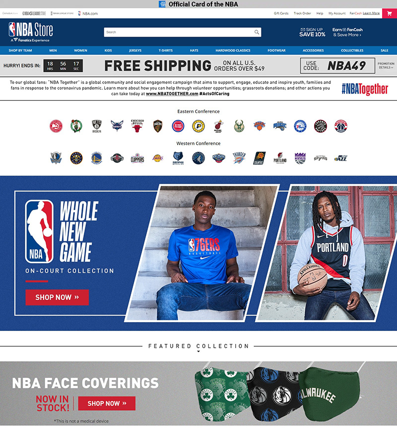 NBA Store NBA官方授权网络专营店
