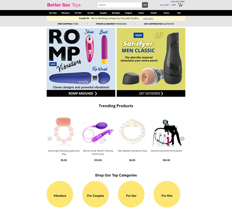 Better Sex 辛克莱研究所性健康产品官网