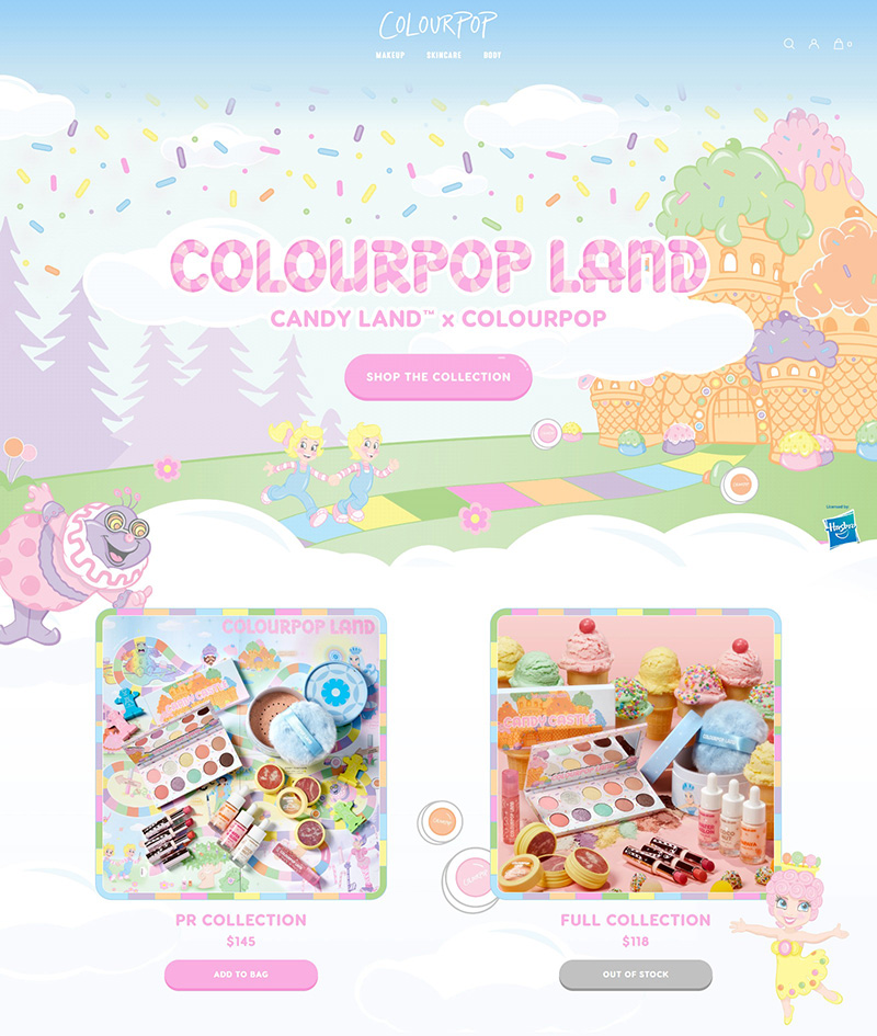 ColourPop 卡拉泡泡-美国品牌彩妆购物网站