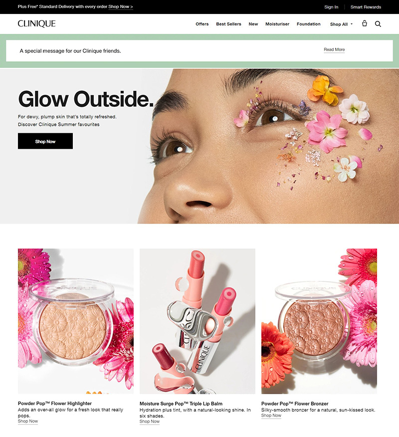 Clinique UK 倩碧英国官网