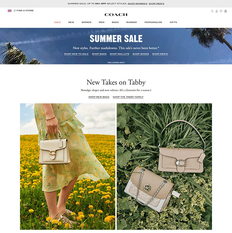 Coach 蔻驰-时尚奢侈品牌英国官网