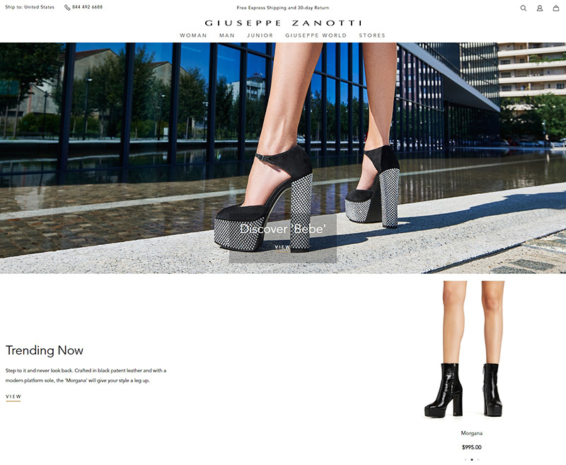 Giuseppe Zanotti US 高端鞋履海淘网站