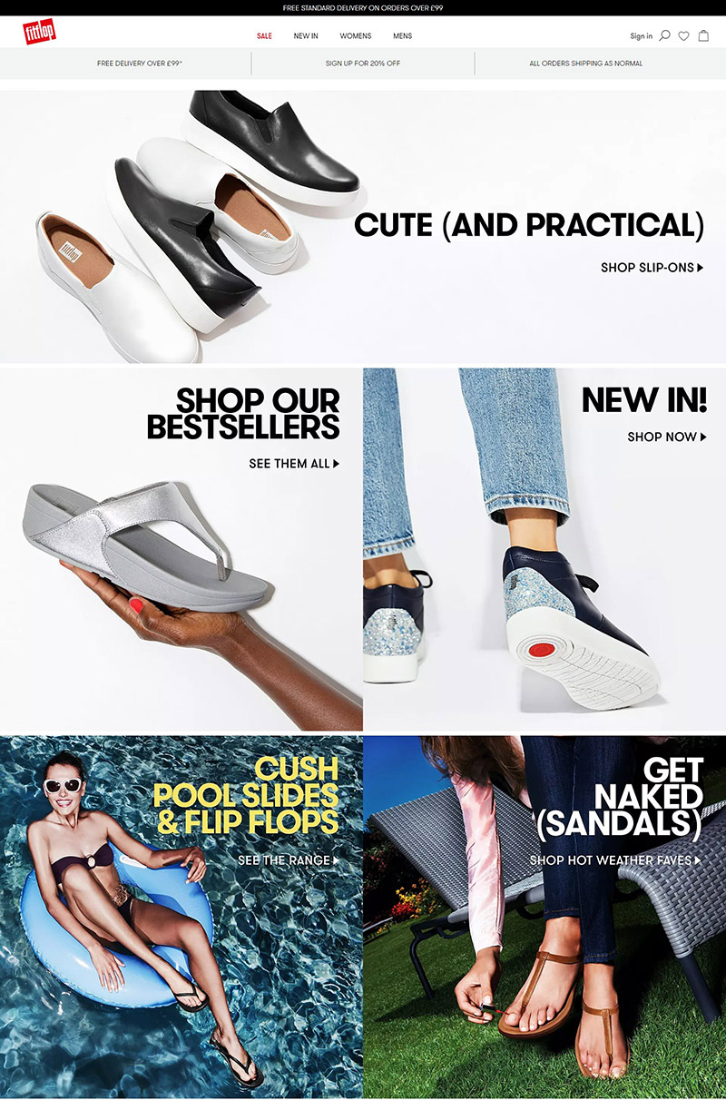 FitFlop US 英国行动塑身鞋官网