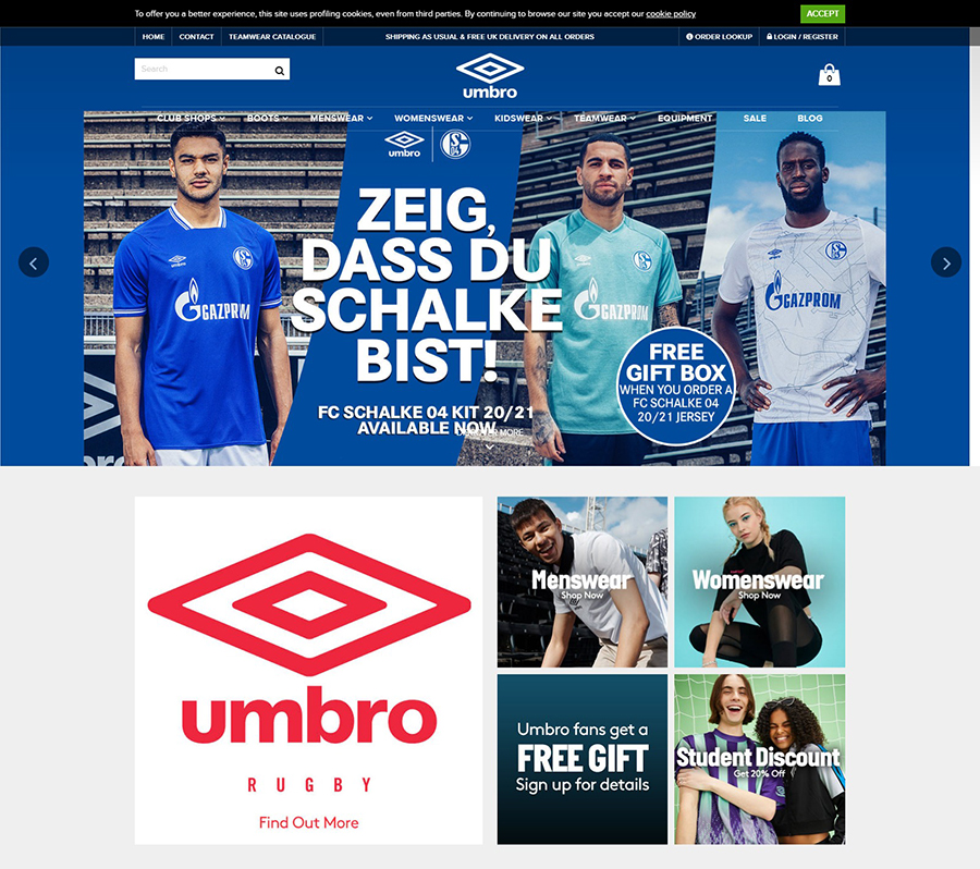 Umbro 茵宝国际足球服装知名品牌官网