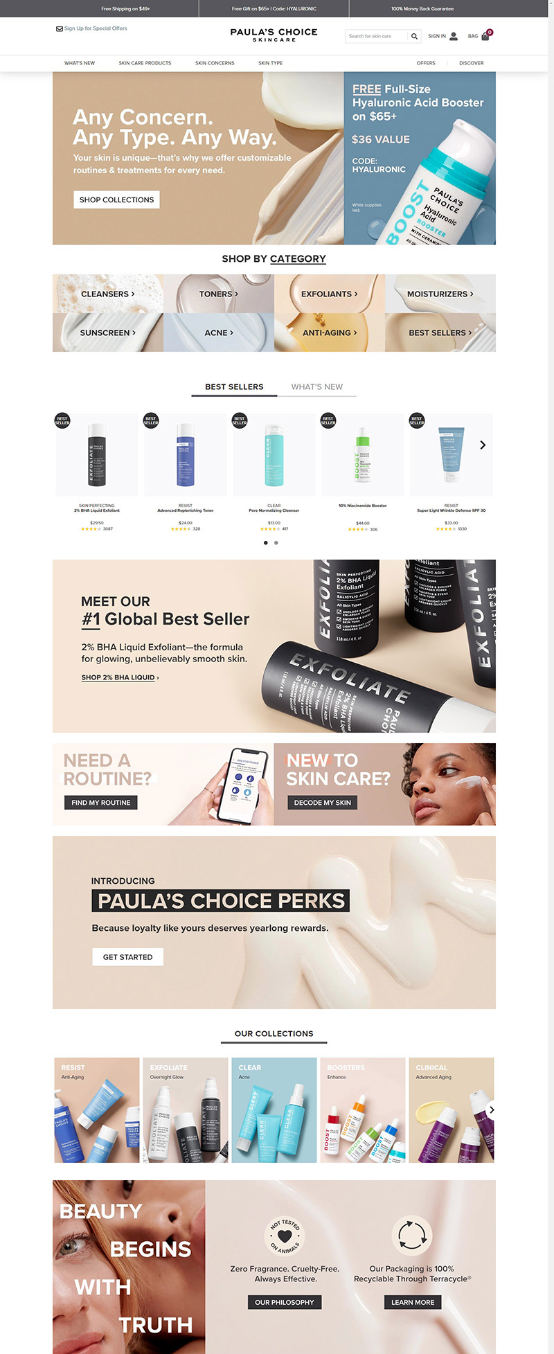 Paula's Choice US 宝拉珍选美国官网