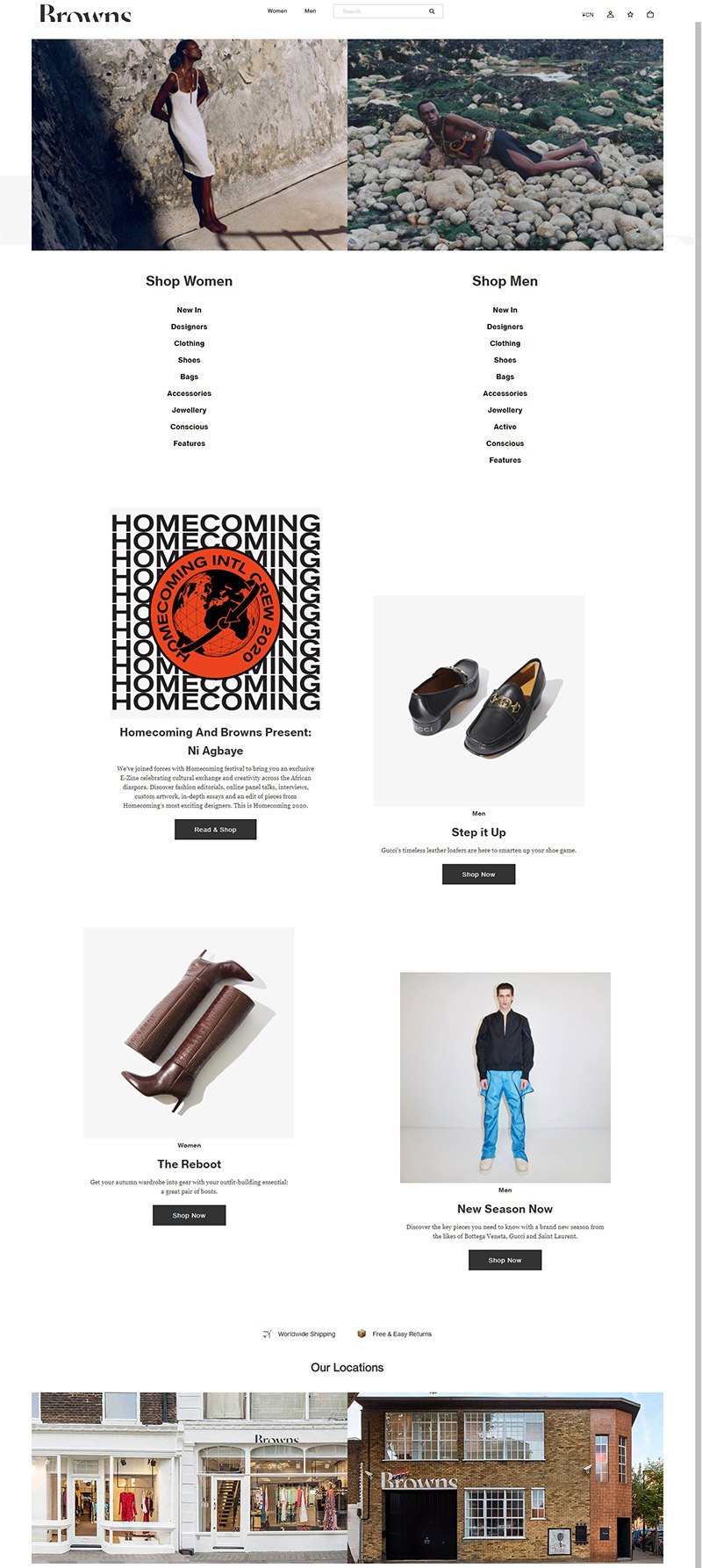 Browns Fashion Global 英国精品买手店