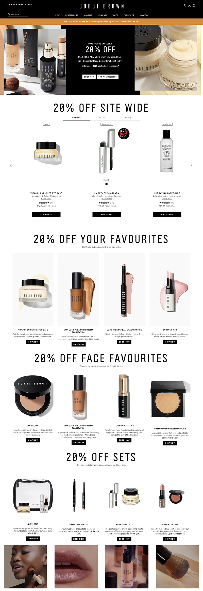 Bobbi Brown 芭比布朗-世界顶级彩妆品牌英国官网