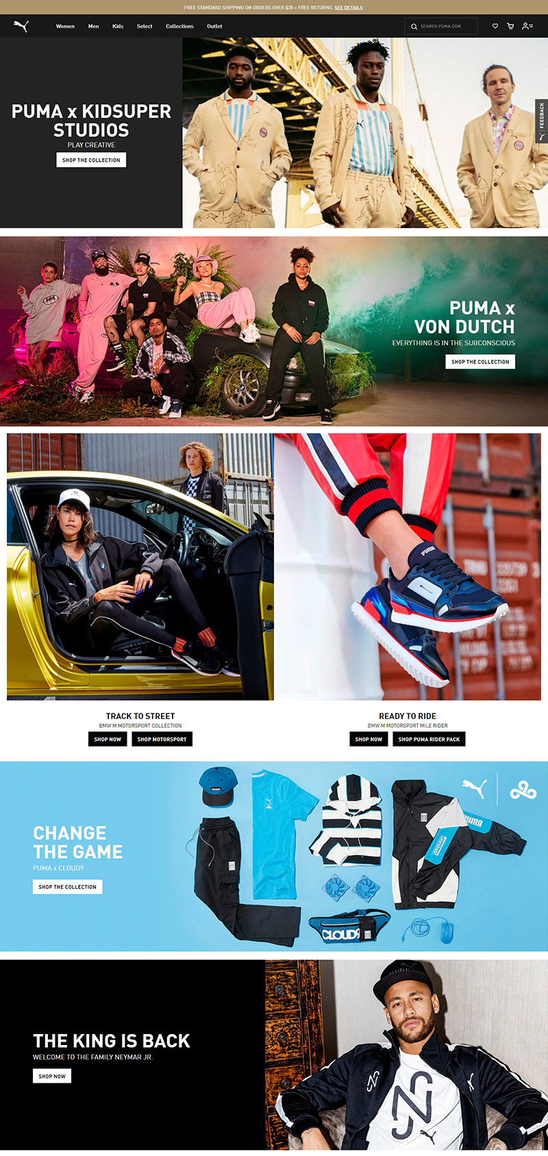 PUMA US 德国彪马专业运动品牌网站—美国站