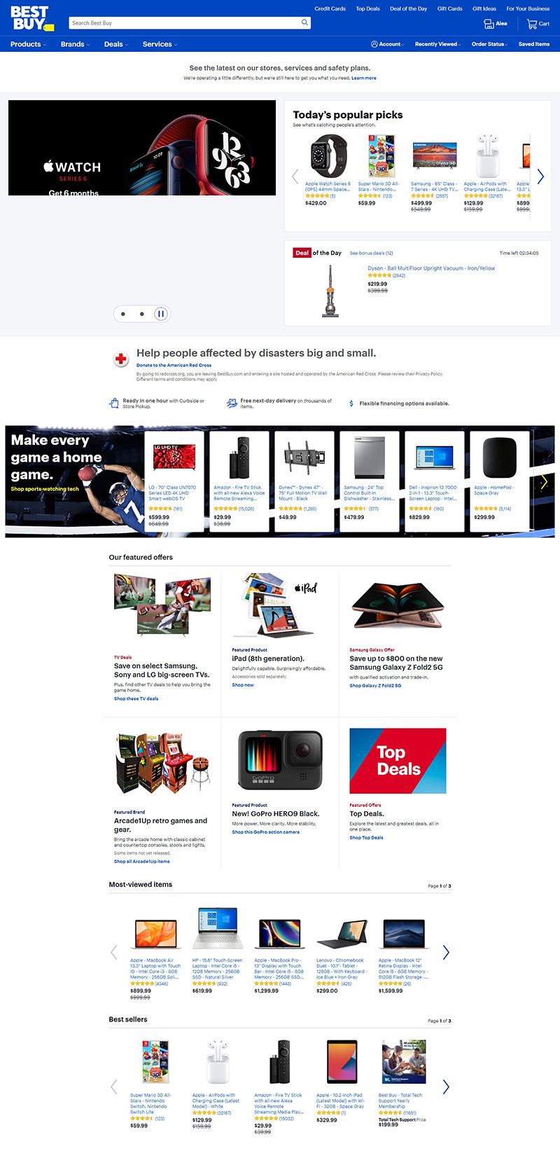 Best Buy 百思买-美国百货零售海淘网站