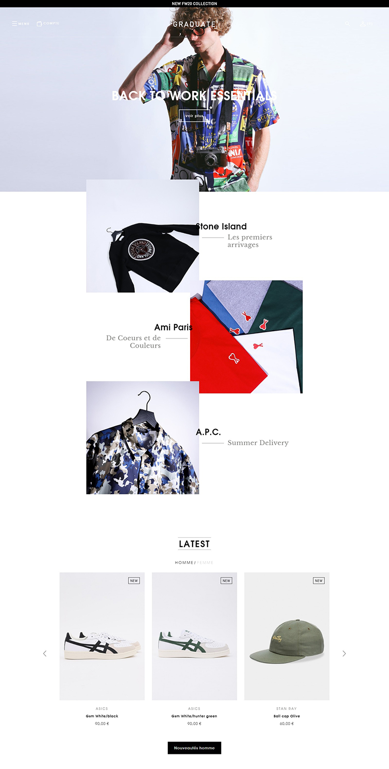 Graduate Store 法国多品牌购物海淘网站