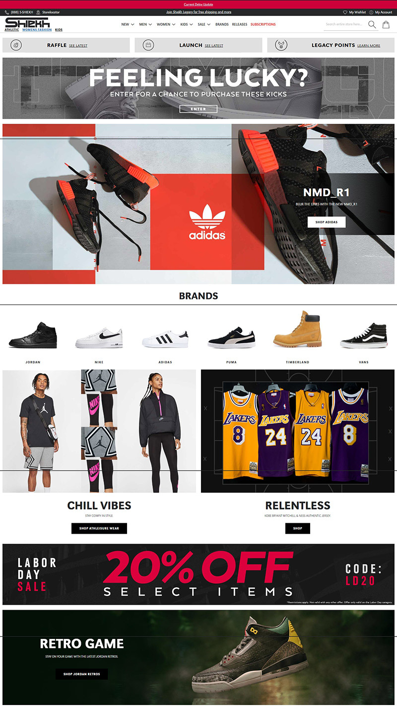 Shiekh Shoes 美国鞋履商城海淘网站