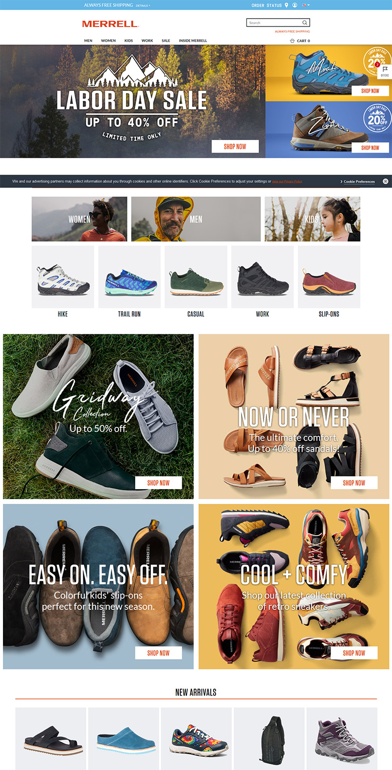 Merrell US 美国登山运动鞋品牌