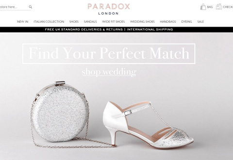 Paradox London 英国女鞋品牌官方网站