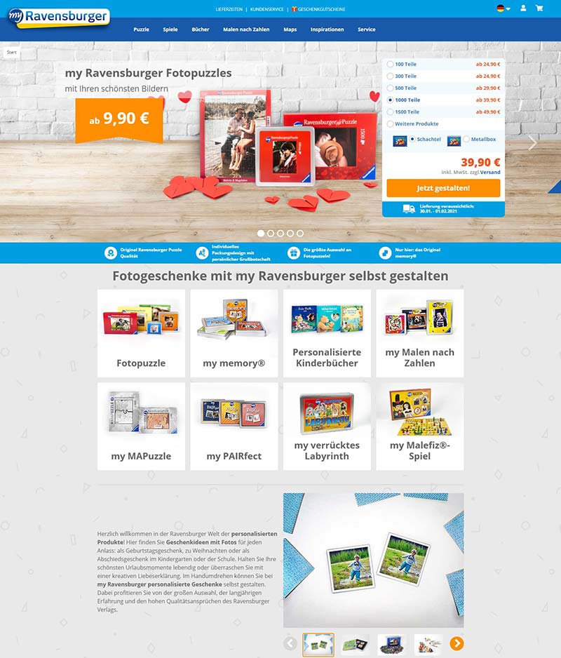 Ravensburger 德国睿思拼图官网