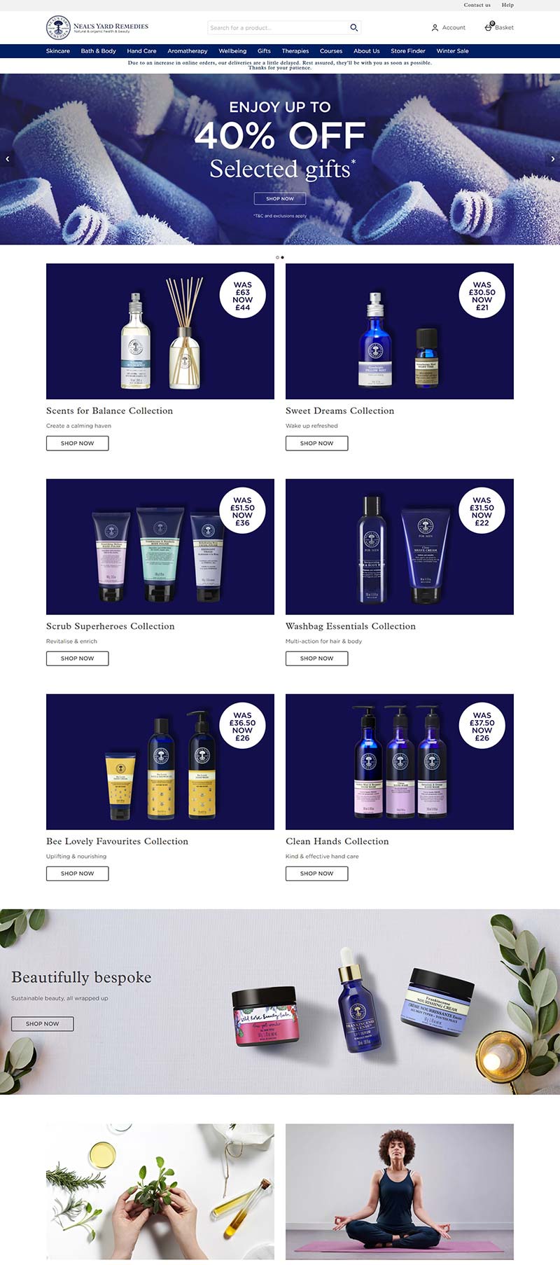 NYR-Neals Yard Remedies 英国健康美容品牌网站