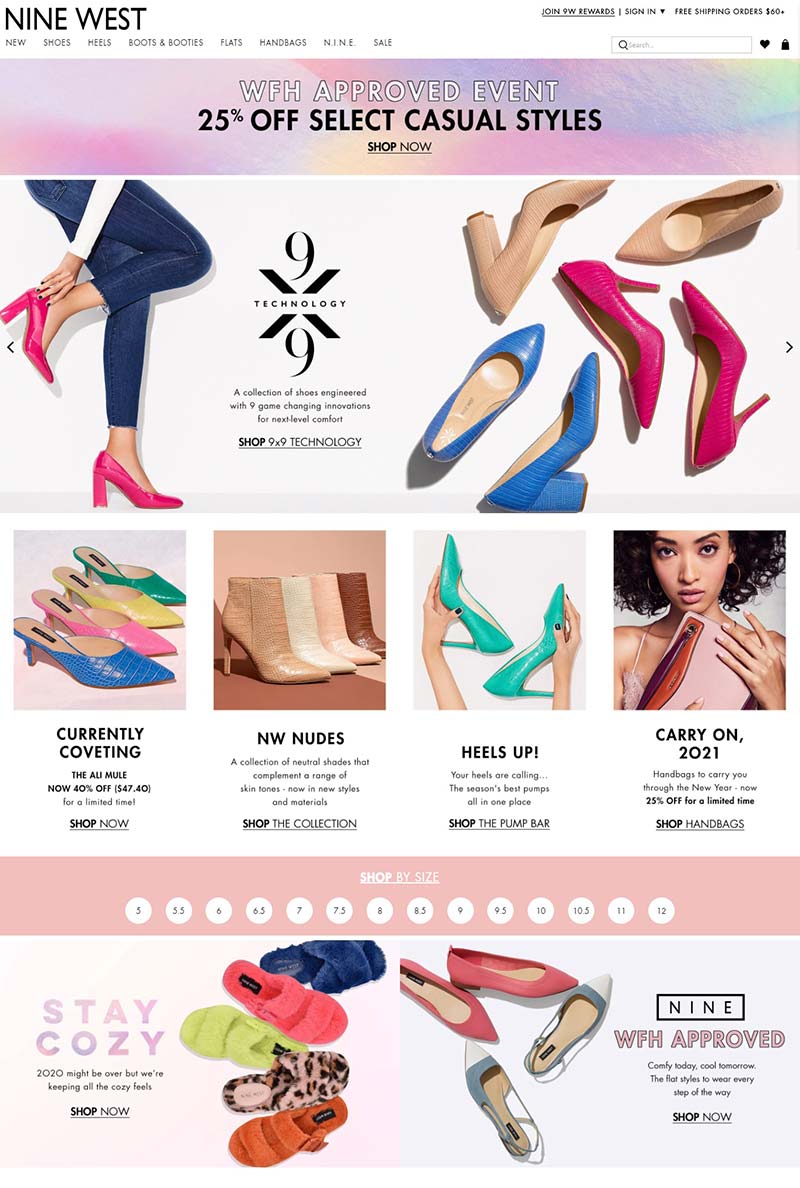 Nine West 玖熙-美国时尚女鞋品牌网站