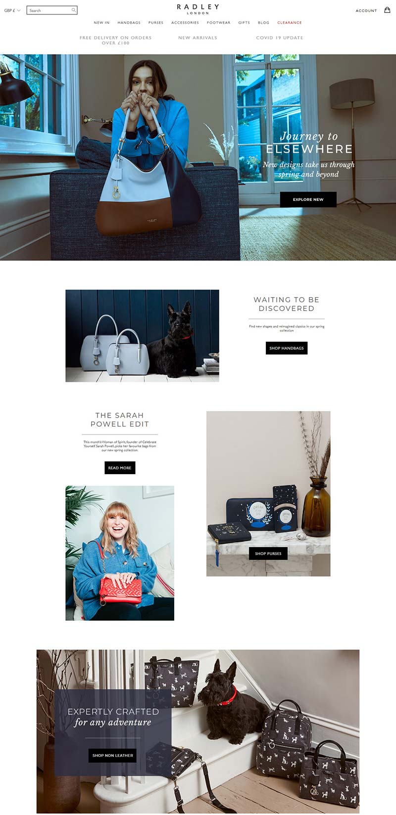 Radley UK 莱德利-英国时尚女包品牌网站