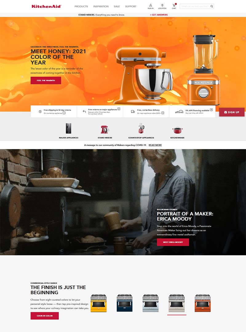 KitchenAid AU 美国高端厨房家电品牌澳洲官网