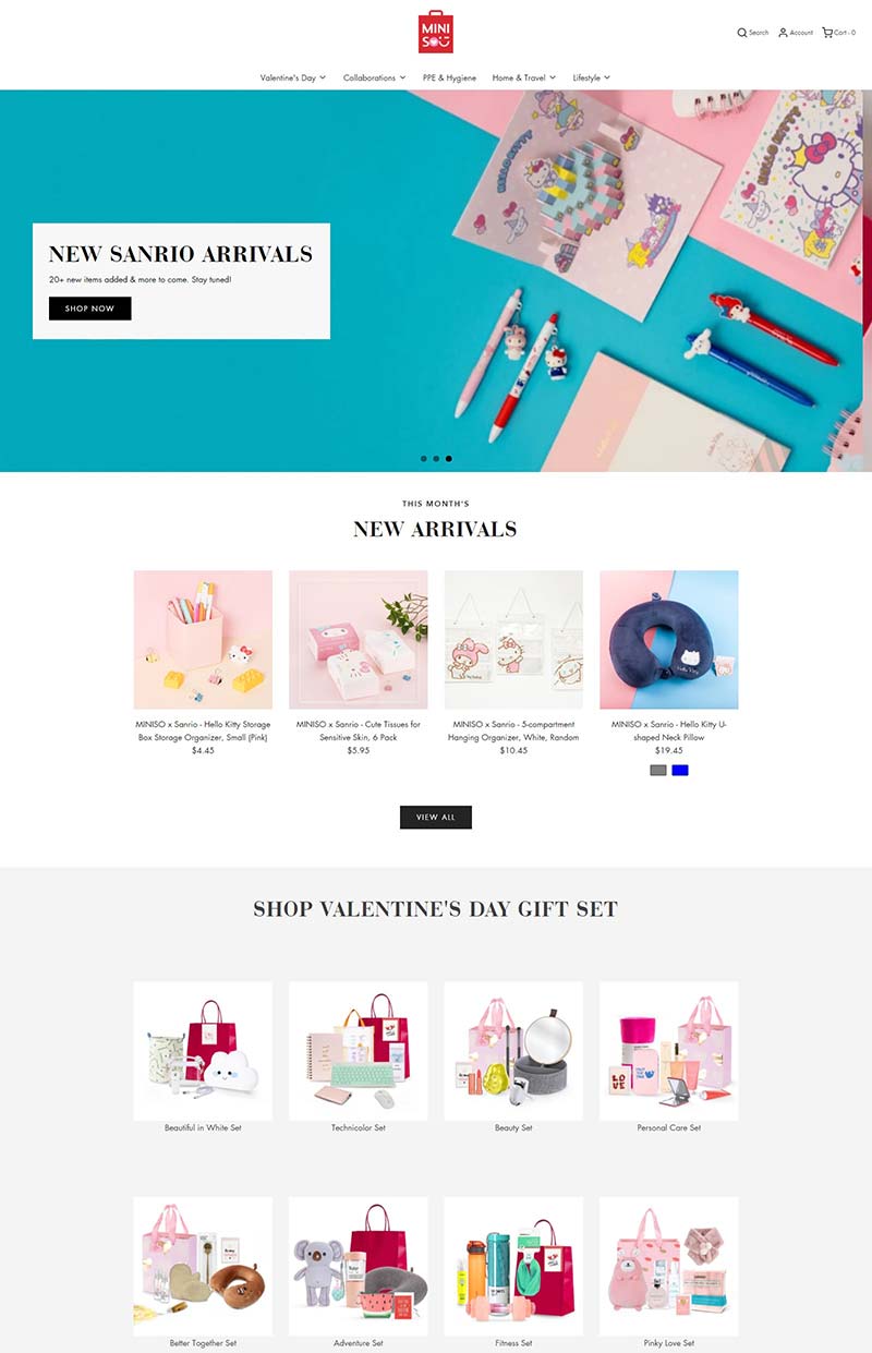 MINISO CA 名创优品加拿大官网