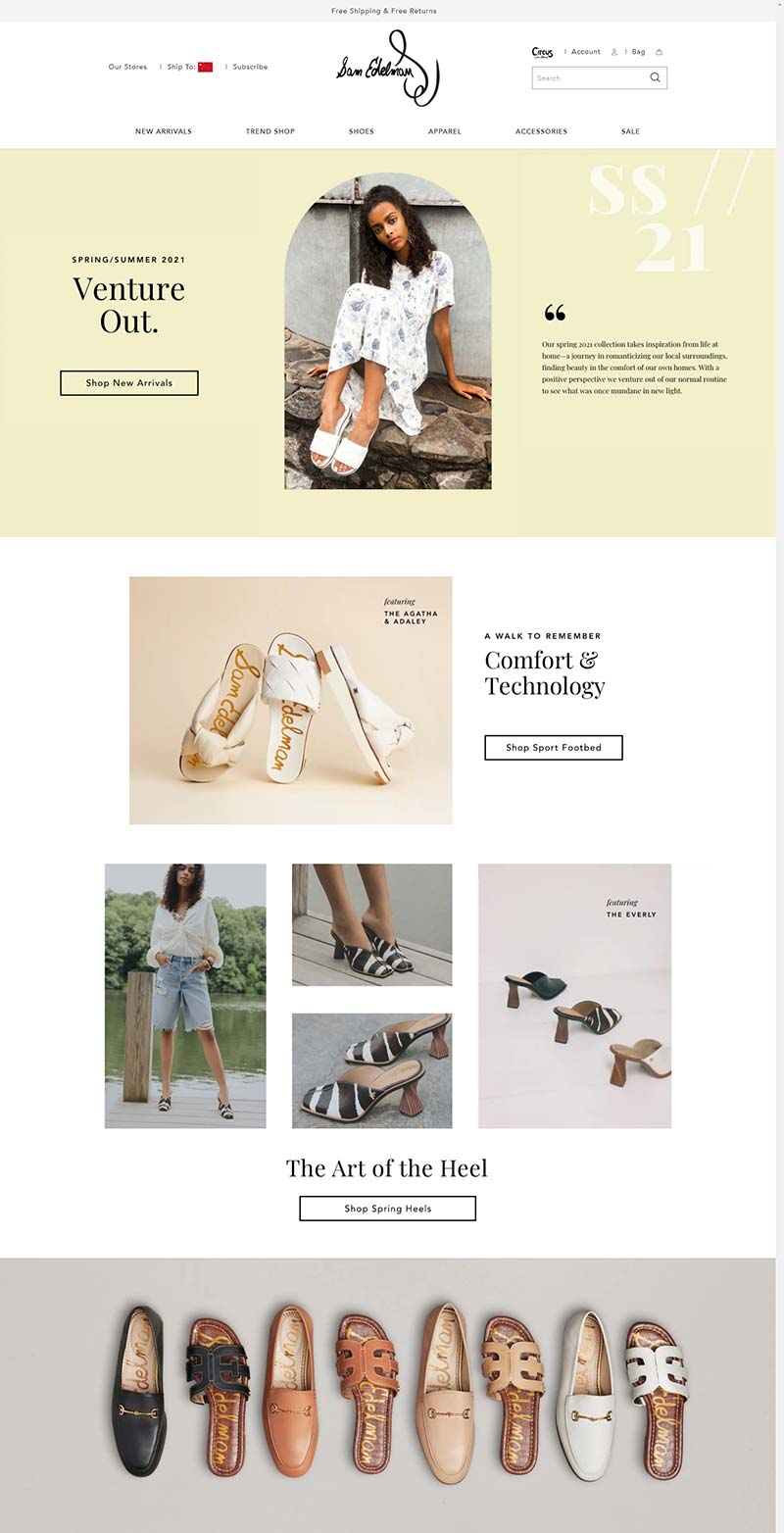 Sam Edelman 美国轻奢女鞋品牌购物网站